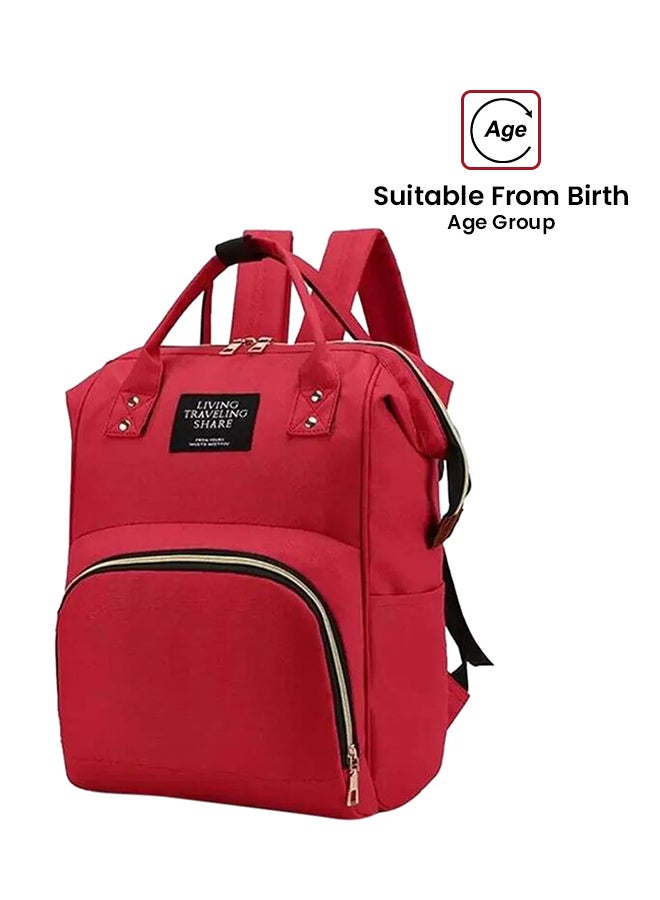 Baby love - Mami Diaper Bag Red 33-15-6001 - Image 1