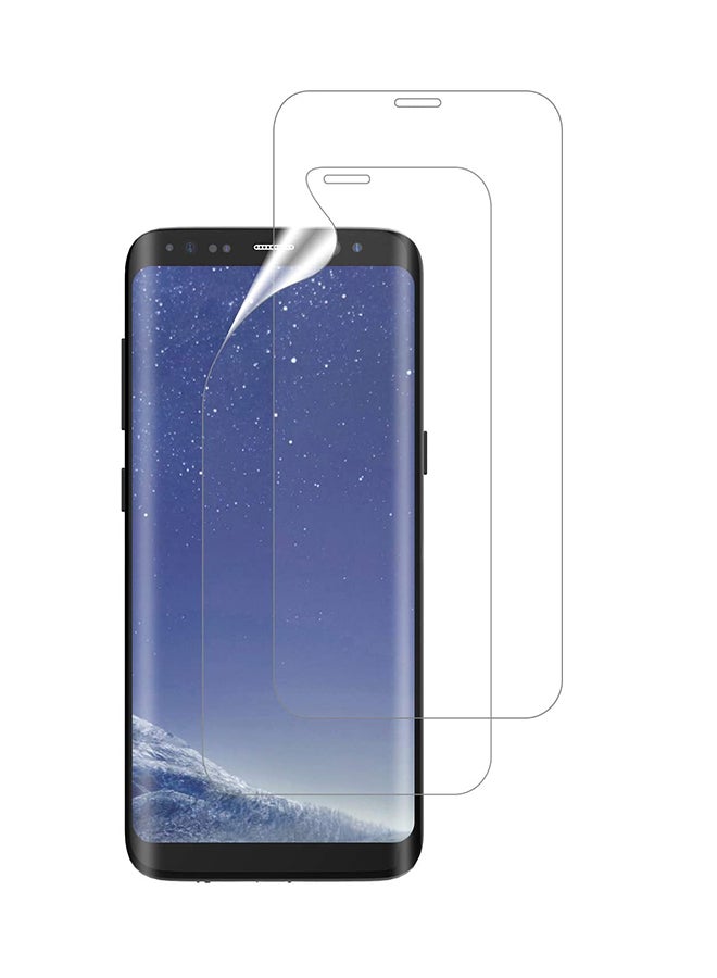 MARGOUN - Pack Of 2 Tempered Glass Screen Protector For Samsung Galaxy S8 Clear - Image 1