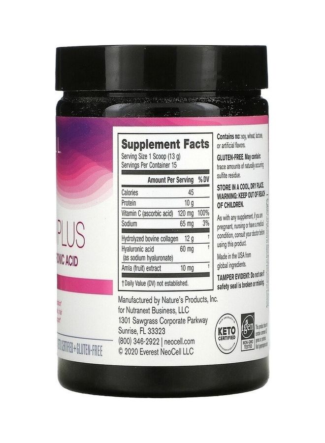 NEOCELL Super Collagen Plus with Vitamin C and Hyaluronic Acid - Image 2