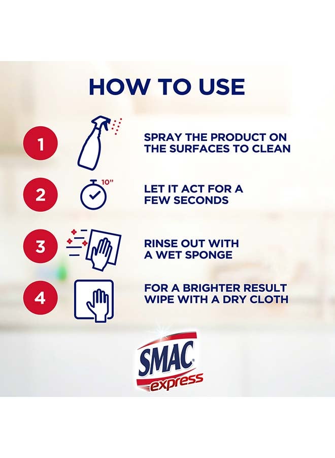 Smac - Express Degreaser With Bleach Set 2 Piece 650ml - Image 1