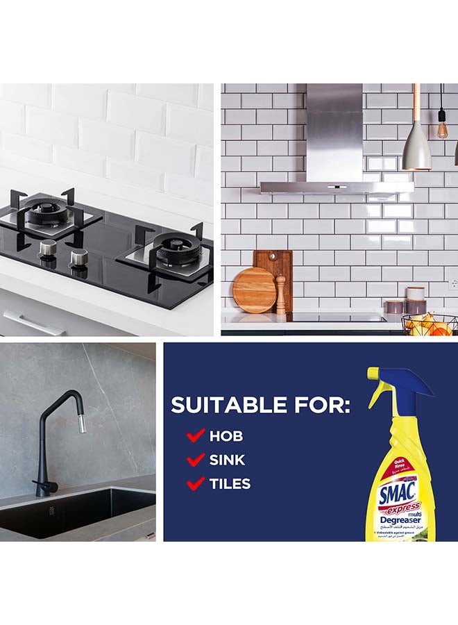 Smac Express Multi Degreaser Lemon Scent 650ml Pack of 2 - Image 2