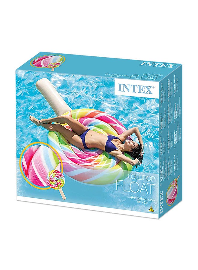 انتكس 58753 عوامة سباحة قابلة للنفخ مقاس كبير 208 × 135 سم 208x135سم - Image 1