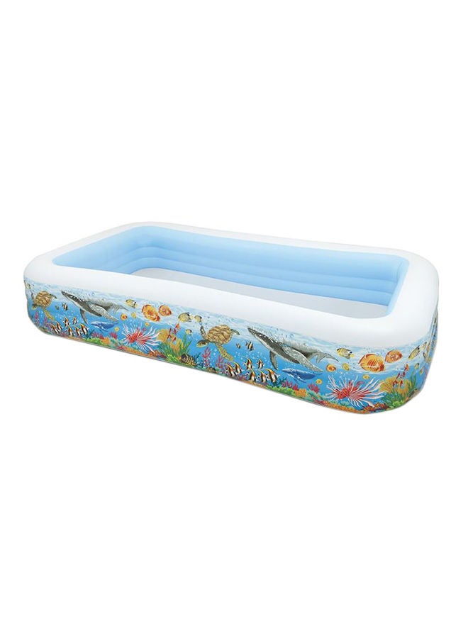 INTEX Swim Center Family Water Pool 304.8x182.88x55.88cm - Image 1
