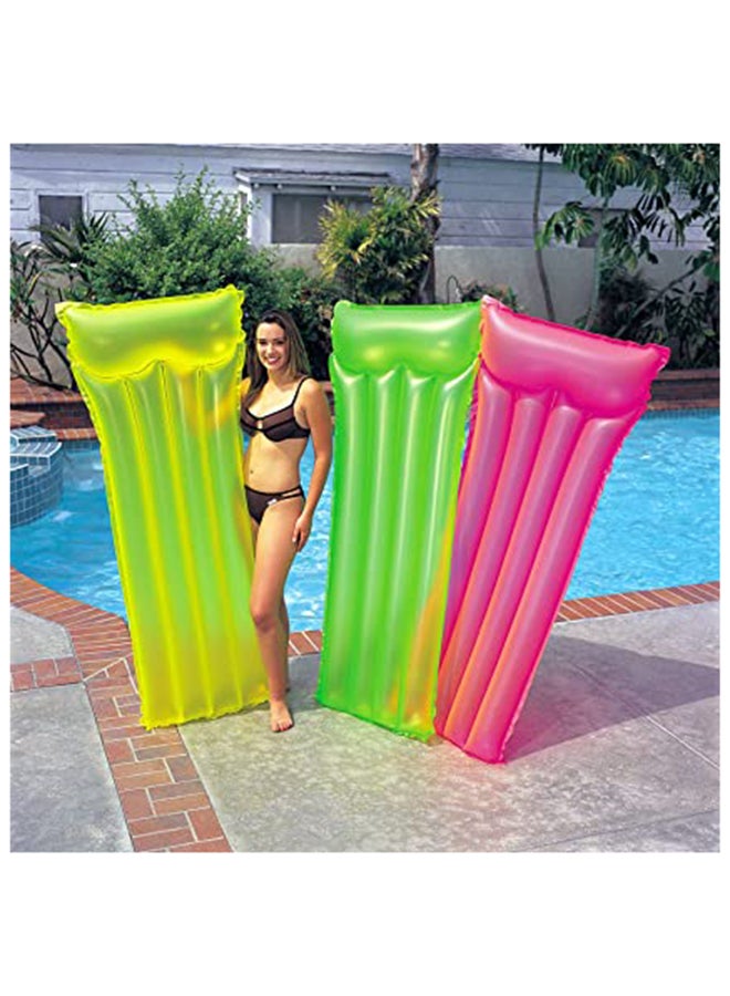 INTEX Inflatable Floating Mat With Headrest 59717EP 1.9x26x31.8cmcm - Image 2