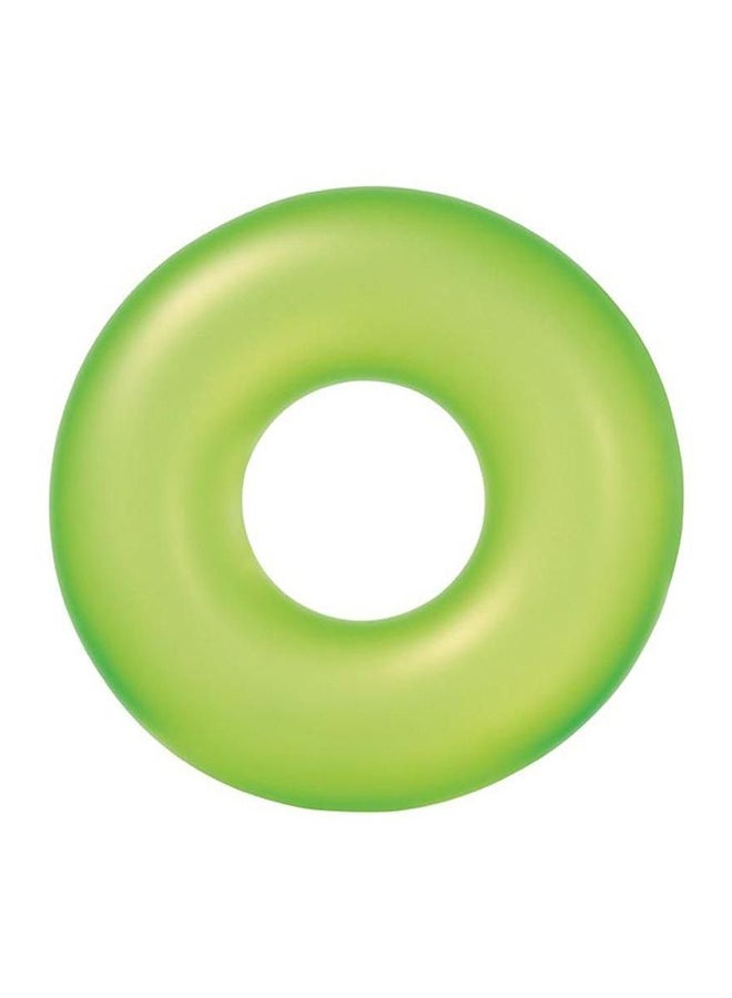 INTEX Transparent Series Inflatable Swim Ring Float 76cm - Image 1