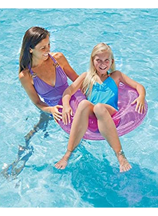 انتكس عوامة سباحة من تشكيلة ترانسبيرنت قابلة للنفخ بتصميم حلقة - Image 5