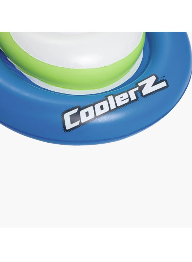 بست واي كرسي استرخاء كولر زد عالي الجودة وقابل للنفخ لحوض السباحة 150x140سم - Image 3