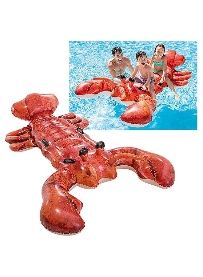 INTEX - Lobster Inflatable Raft 213x137x25cm - Image 1