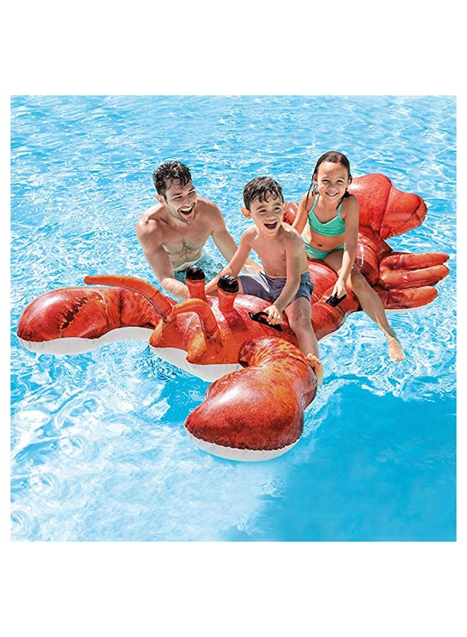 INTEX - Lobster Inflatable Raft 213x137x25cm - Image 1