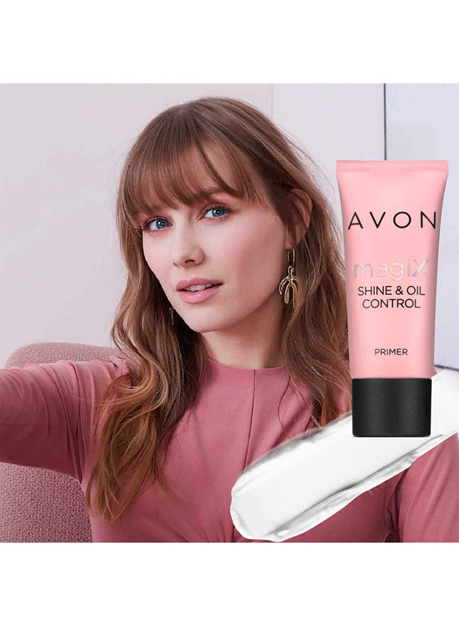 AVON Magix Shine & Oil Control Primer Pink  - Image 2