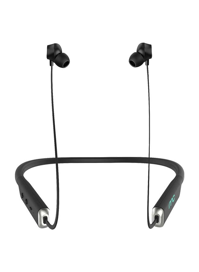 MYCANDY BHS-120N Wireless Magnetic Neckband Headset Black  - Image 3