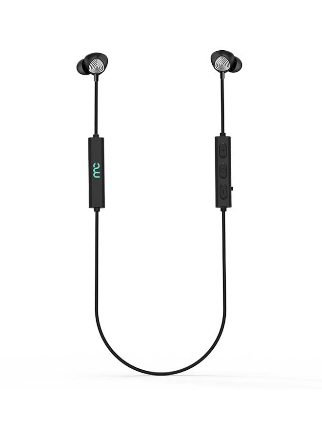 MYCANDY BHS-110N  Wireless Magnetic Neckband Headset Black - Image 1