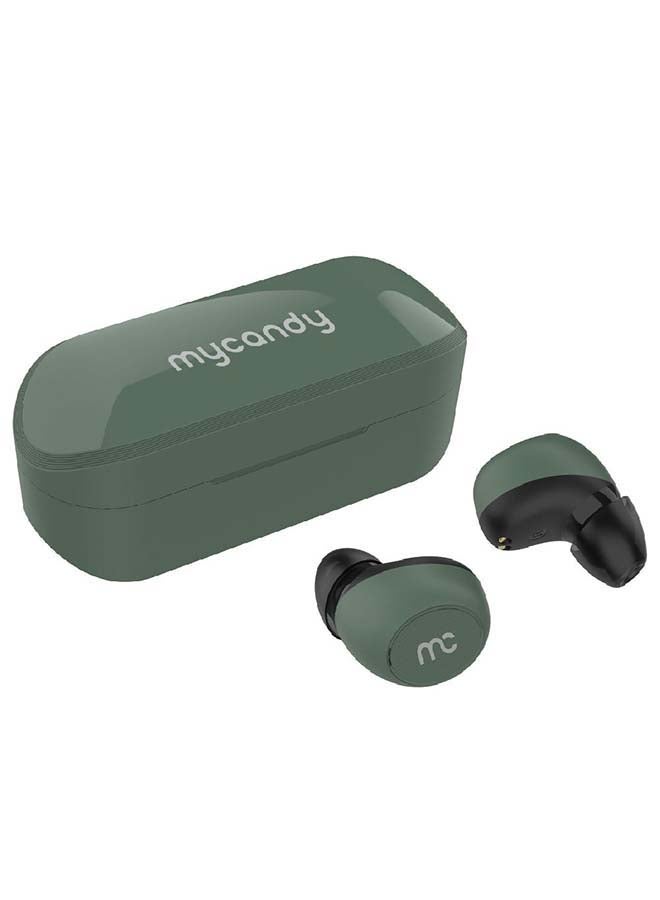 TWS125 True Wireless Earbuds With Mini Charging Case Midnight Green - v1654231405/N53329612A_1