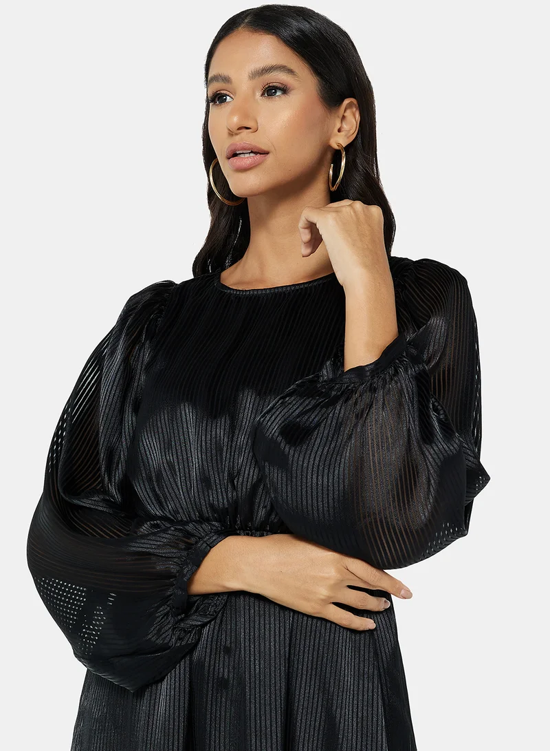 VERO MODA Balloon Sleeve Dress Black