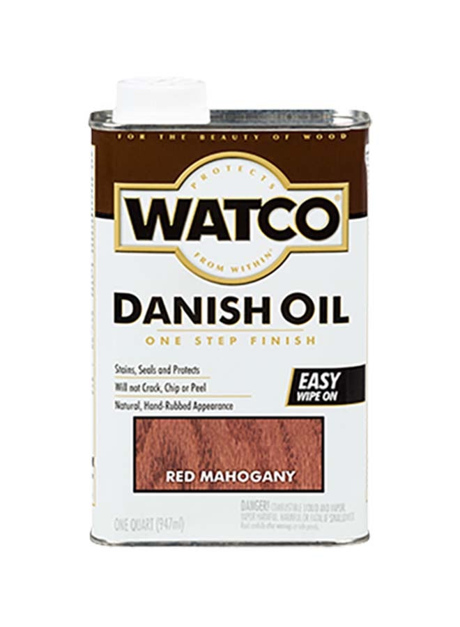 رست أوليوم زيت واتكو الدنماركي، ماهوجني أحمر