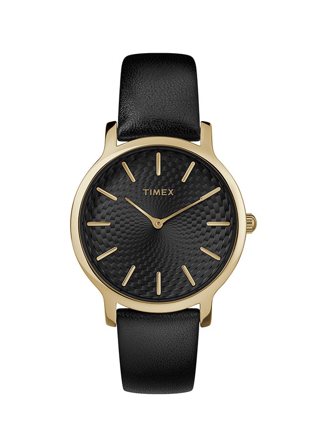 تيميكس ساعة يد كلاسيكية بعقارب طراز TW2R36400 women  - Image 1