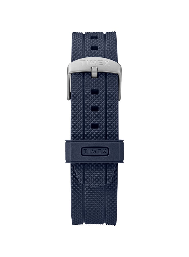تيميكس ساعة يد بعقارب وسوار من السيليكون مقاومة للماء طراز TW2R60700 men  - Image 2