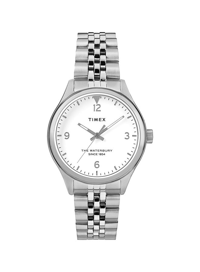 TIMEX women Water Resistant Stainless Steel Analog Watch TW2R69400 - Image 1