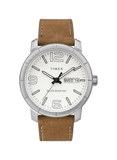 TIMEX men Water Resistant Leather Analog Watch TW2R64100  - Image 1