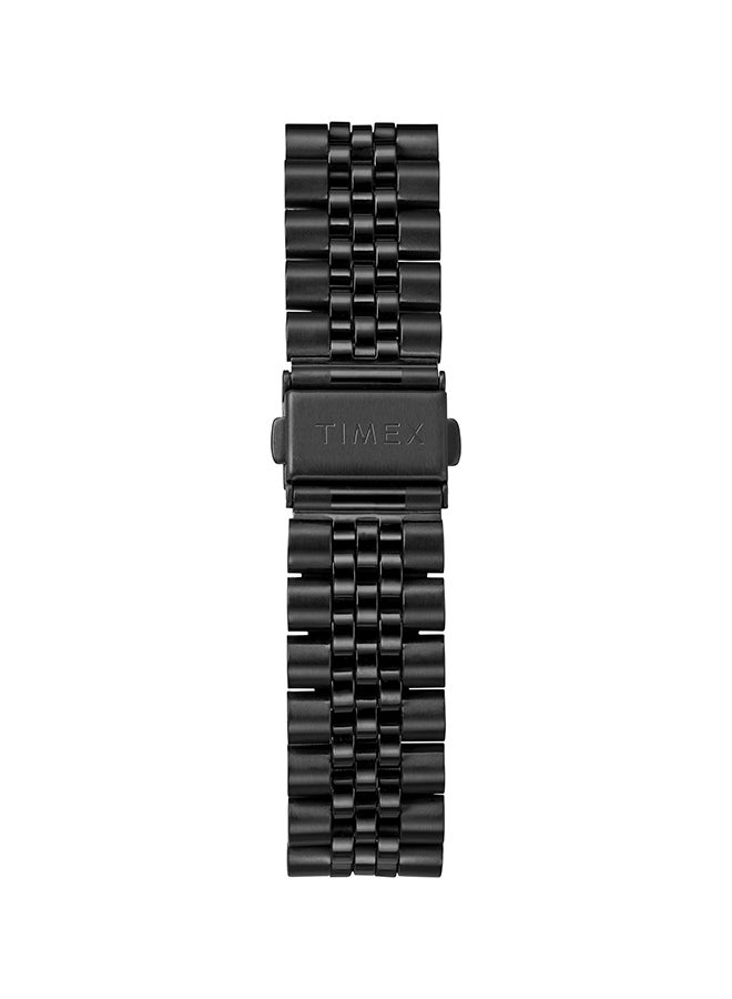 TIMEX men Water Resistant Stainless Steel Analog Watch TW2R88600 - 42 mm - Black - Image 2