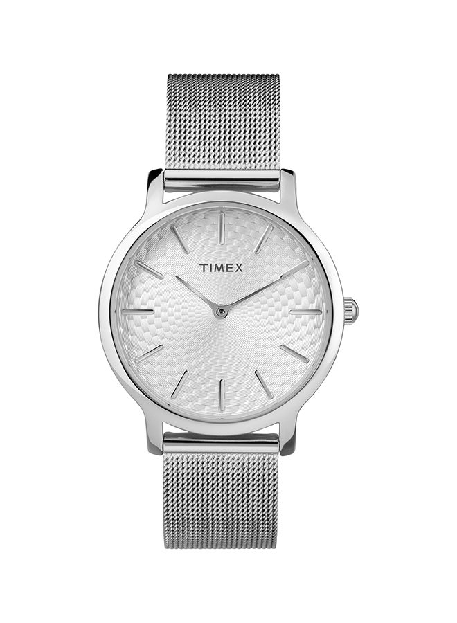 TIMEX unisex Metropolitan Stainless Steel Analog Watch TW2R36200 - Image 1
