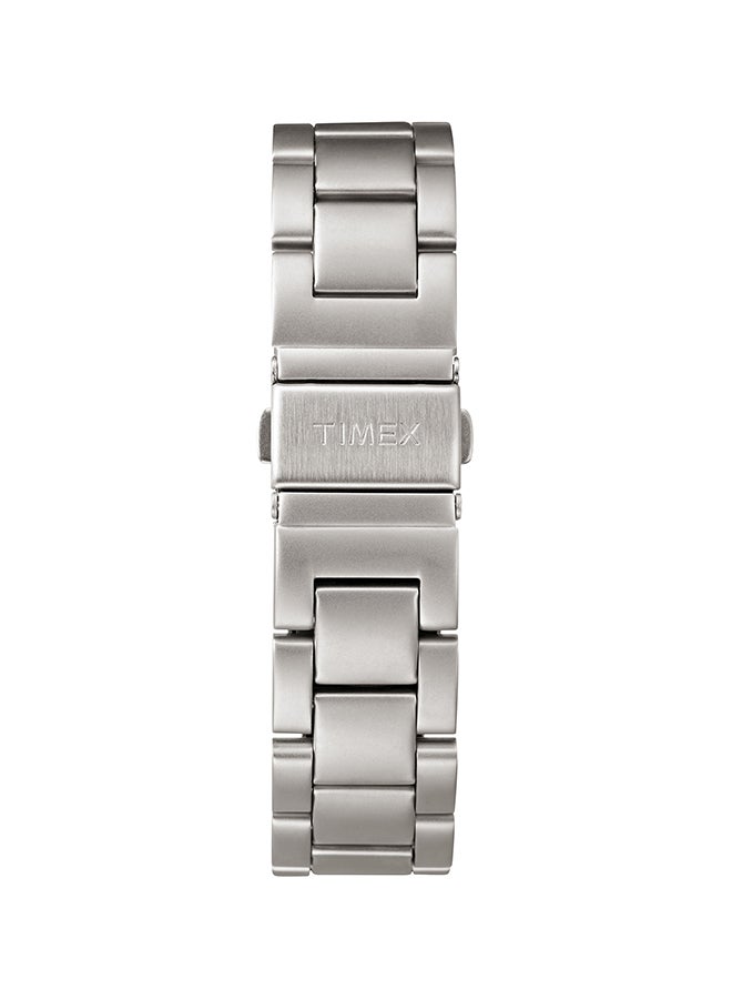 تيميكس ساعة يد ألايد بعقارب وسوار من الستانلس ستيل طراز TW2R46000 men - Image 2