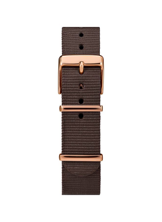TIMEX women Fairfield Crystal Bar Fabric Analog Wrist Watch TW2R48900 - Image 2