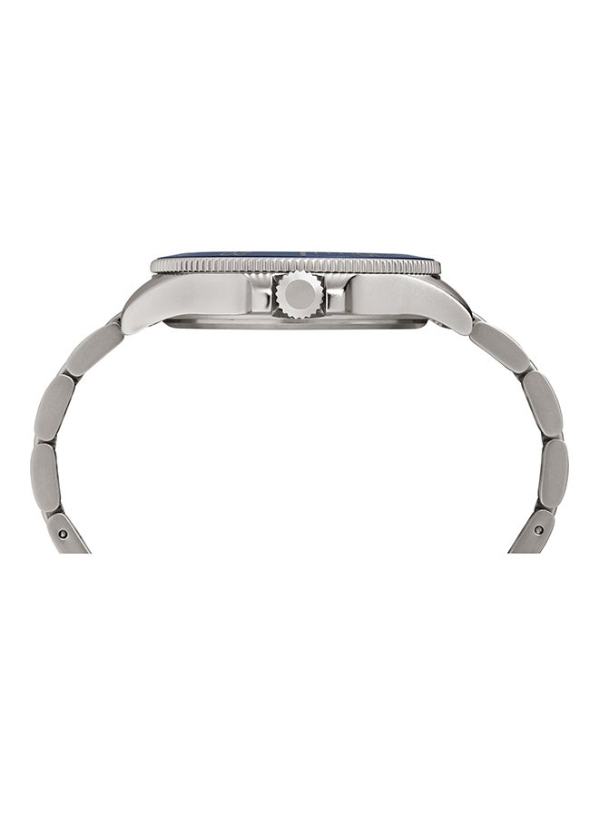 تيميكس ساعة يد ألايد بعقارب وسوار من الستانلس ستيل طراز TW2R46000 men - Image 3