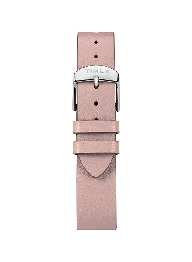 TIMEX Women's Metropolitan Leather Analog Wrist Watch TW2T47900 - Image 2
