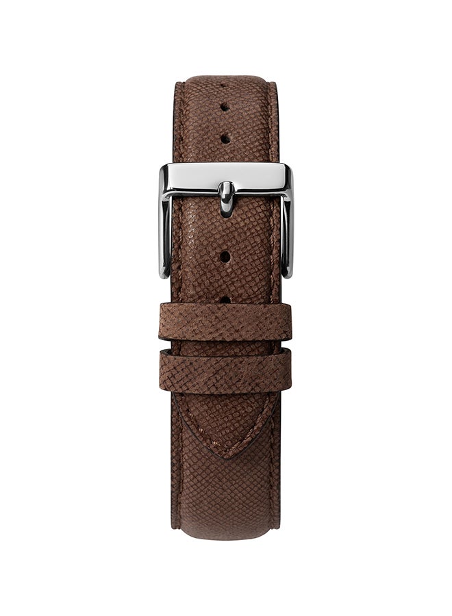 TIMEX Men's Leather Analog Wrist Watch TW2T35000 - Image 2
