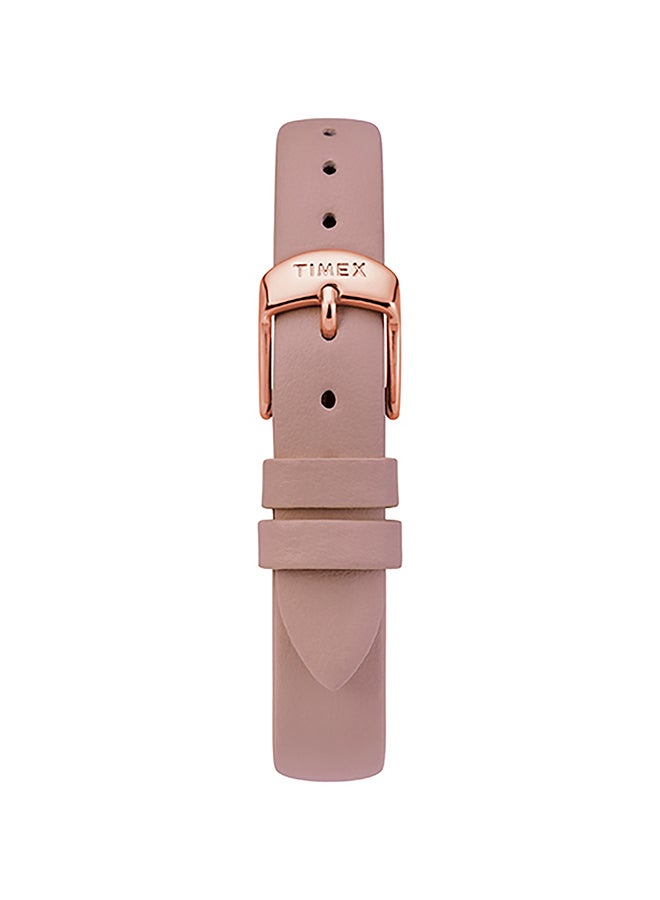 TIMEX women Leather Analog Wrist Watch TW2T36100 - Image 2
