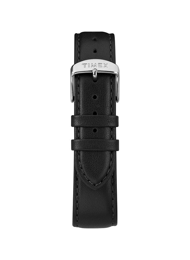 TIMEX men Leather Strap Analog Wrist Watch TW2R50000 - Image 2