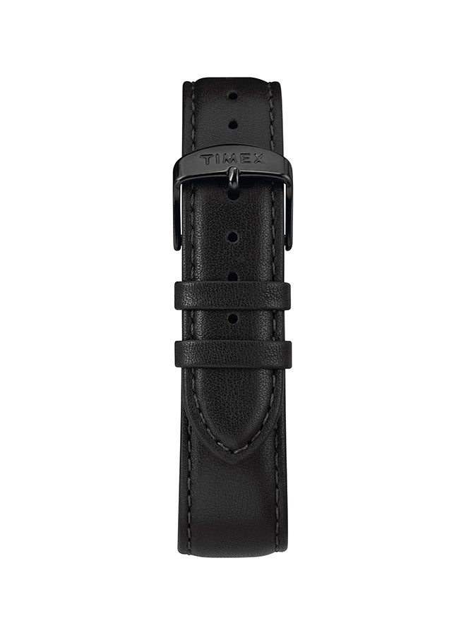 TIMEX - men Leather Strap Analog Wrist Watch TW2R50100 - Image 1