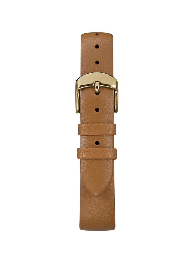 TIMEX Women's Leather Strap Analog Wrist Watch TW2R91800 - Image 2