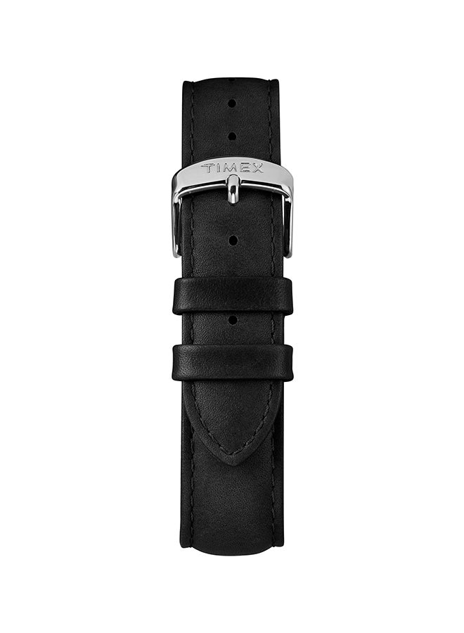 تيميكس ساعة يد بعقارب وسوار من الجلد طراز TW2R64400 men  - Image 2