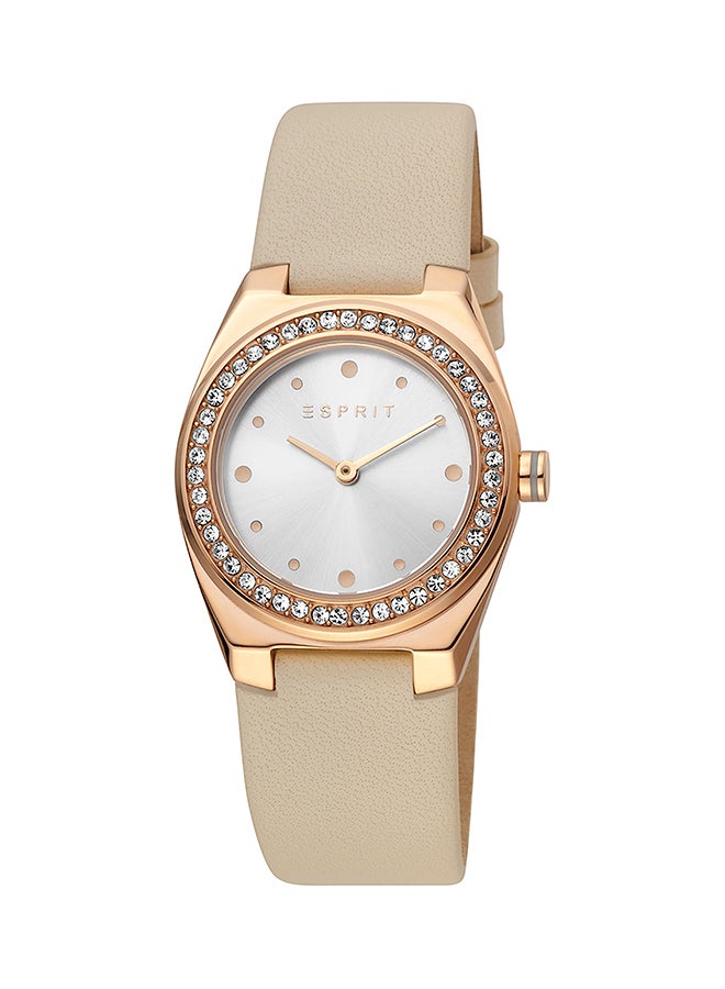 ESPRIT Women's Leather Analog Wrist Watch ES1L148L0035  - Image 1