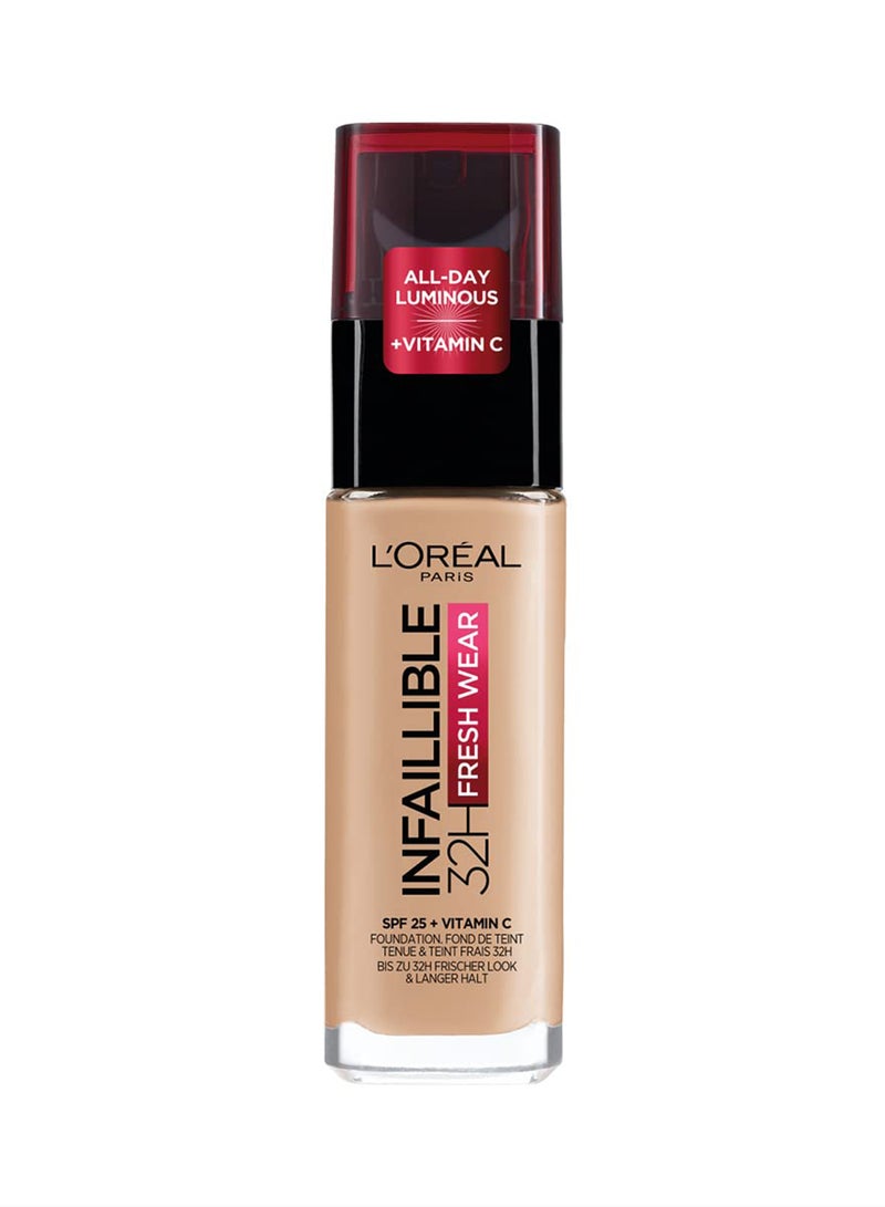 L'OREAL PARIS - Infallible 32H Freshwear Foundation 140 Cool Rose - Image 1