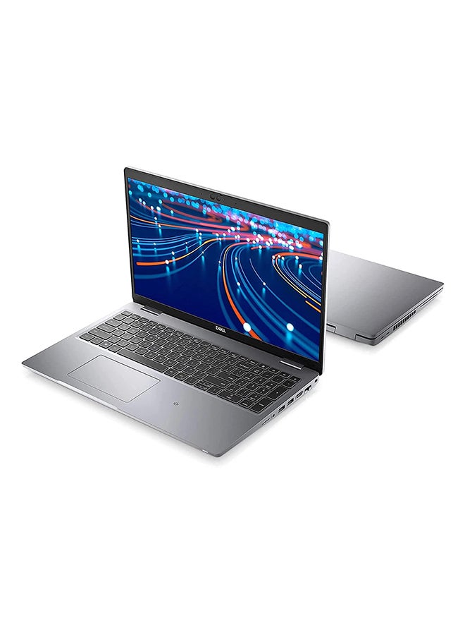 Latitude 5520 Laptop With 15.6 Inch HD Display, Core i5-1135G7 Processor/4GB DDR4 RAM/256GB SSD/Integrated Graphics Arabic Silver