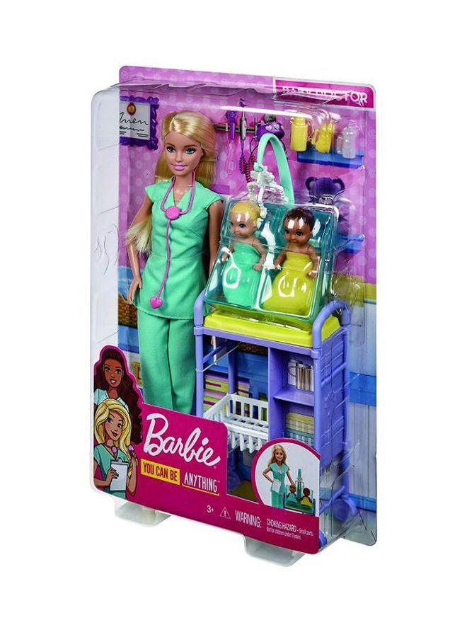 Barbie Baby Doctor Playset - Image 1