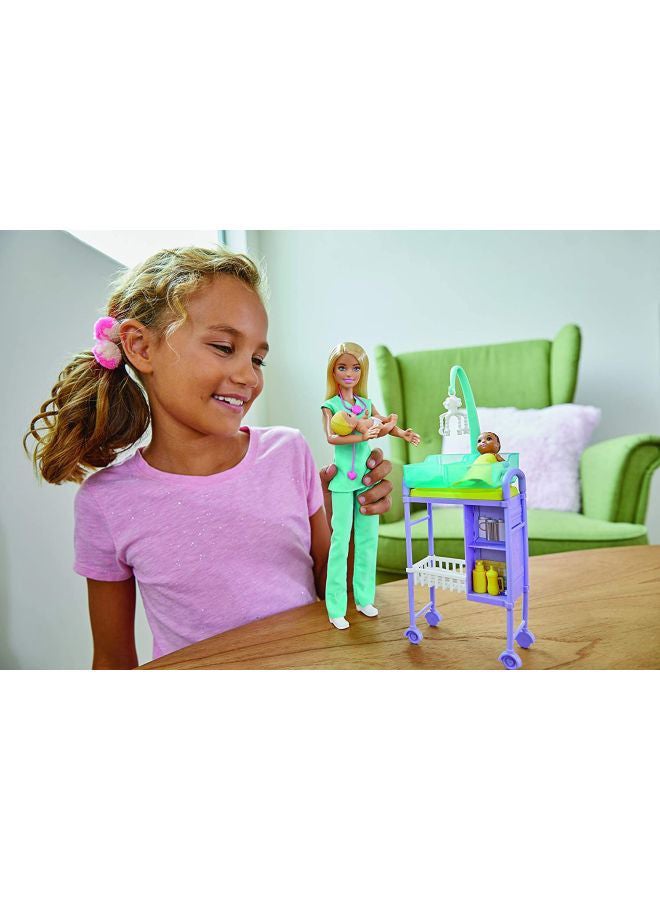 Barbie Baby Doctor Playset - Image 5