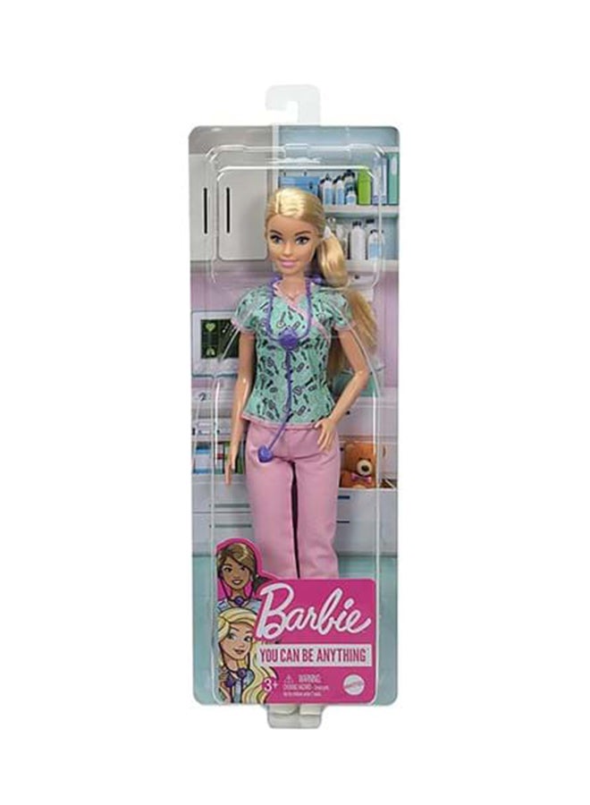 Barbie I Can Be Anything Nurse Career Doll - Image 4