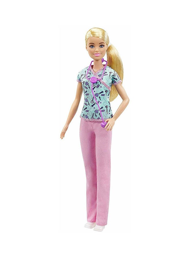 Barbie I Can Be Anything Nurse Career Doll - Image 1