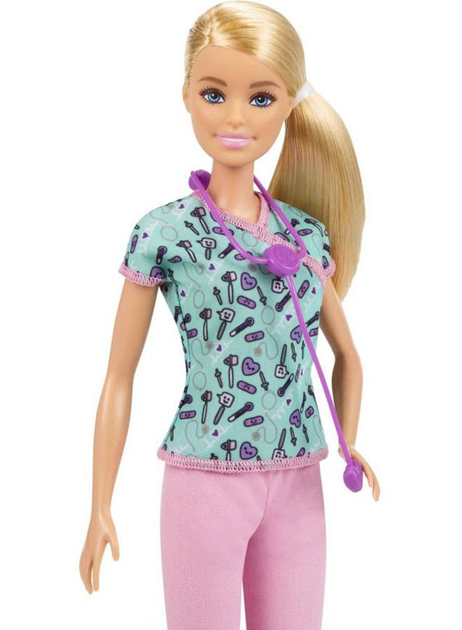 Barbie I Can Be Anything Nurse Career Doll - Image 3