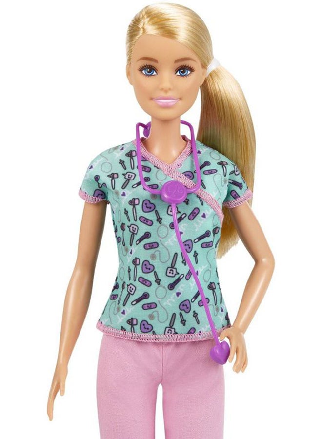 Barbie I Can Be Anything Nurse Career Doll - Image 5