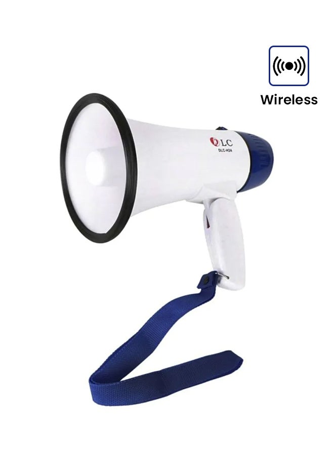 DLC Handheld Megaphone DLC-H24 White/Blue/Black  - Image 1