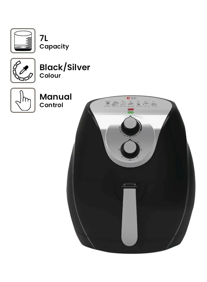 DLC - Air Fryer 7L 7 L DLC-2027 Black/Silver - Image 1