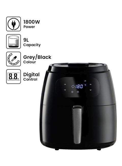 Digital Air Fryer 9.0 L 1800.0 W AL7304 Black/Grey