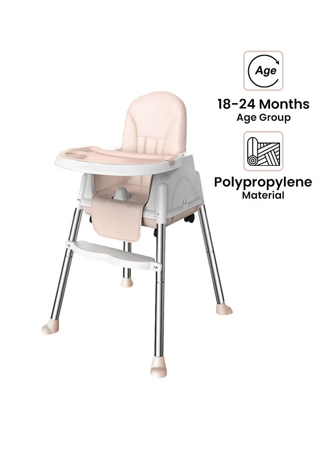 Kidle Multifunctional Baby High Chair-Beige  - Image 1