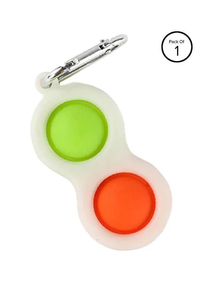 كيدل لعبة ضغط للتخفيف من التوتر، ألوان متعددة 11.5x4سم - Image 1