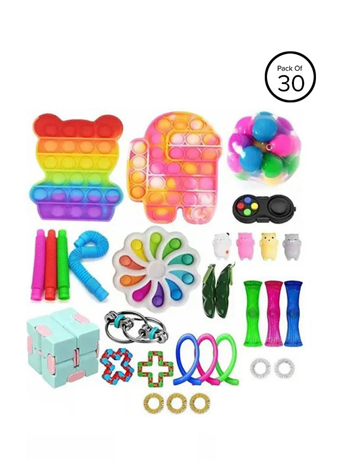 روك بو مجموعة لعبة فيدجيت من 30 قطعة - Image 1